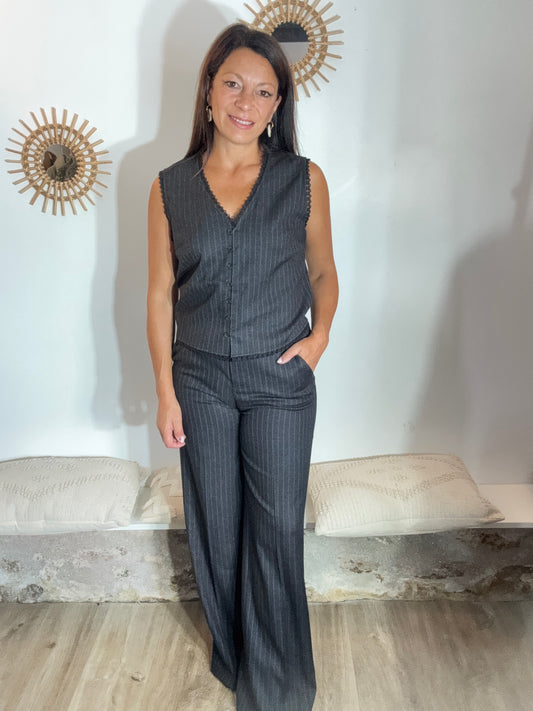 Le pantalon tailleur ensemble Pia