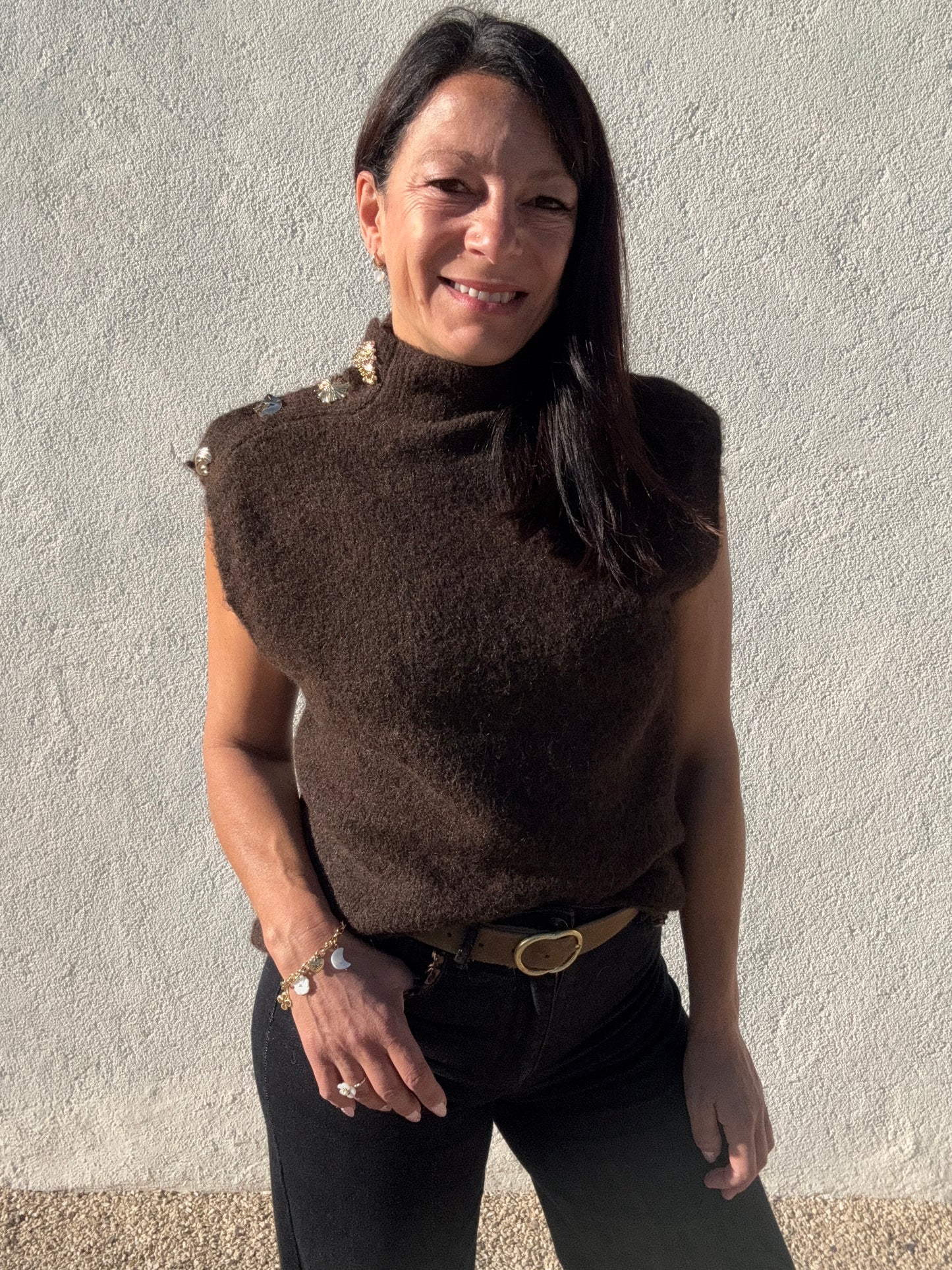 Le pull Hector choco