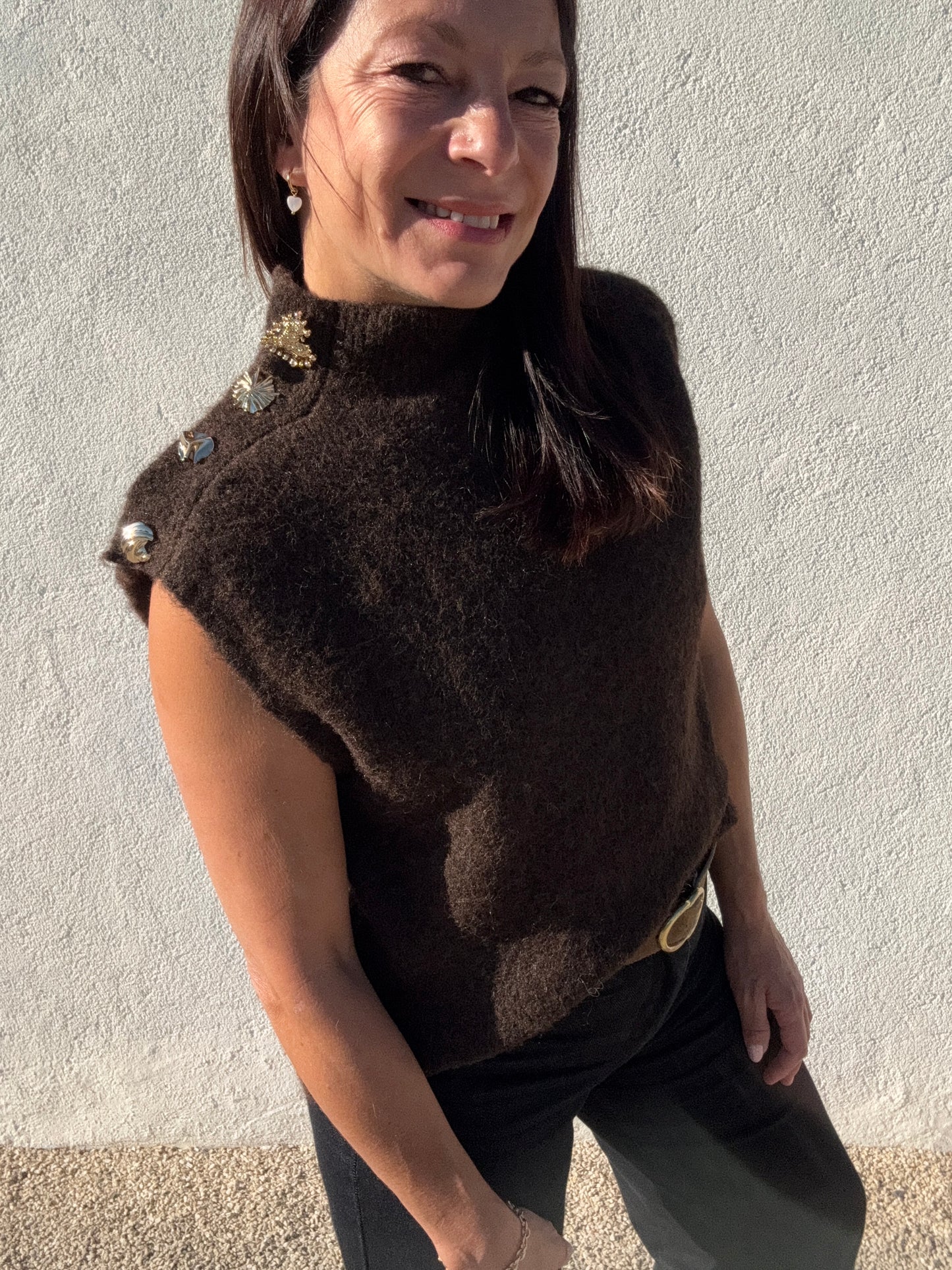 Le pull Hector choco