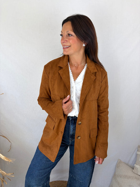 La veste Céleste camel