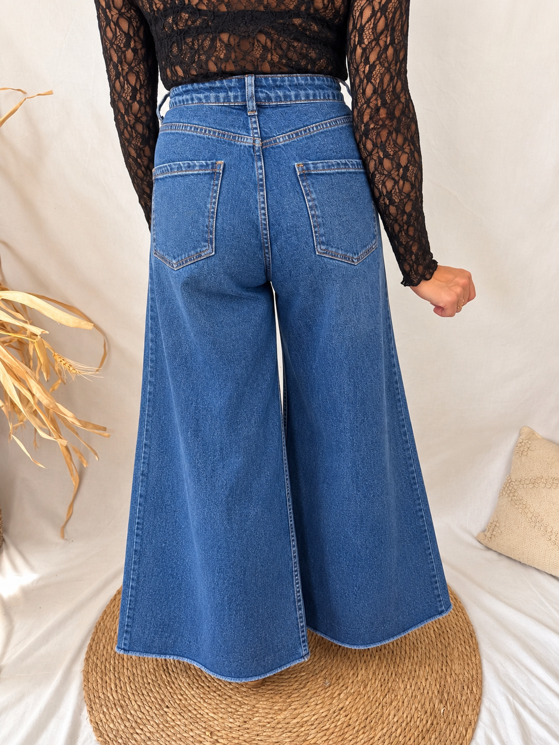 Jean jupe culotte Denim