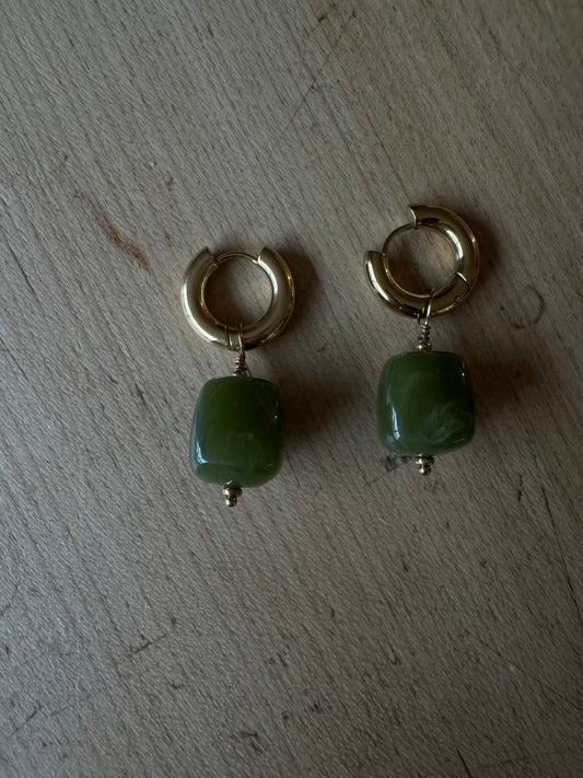 Les boucles Léa kaki