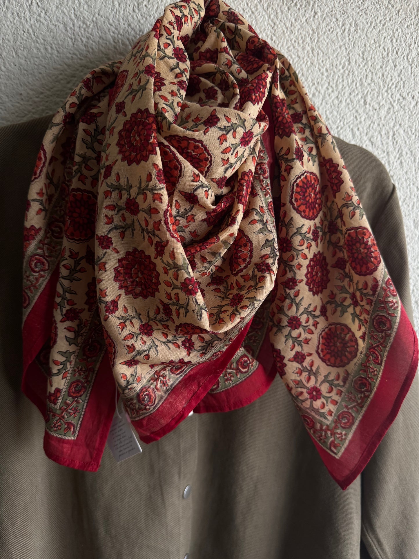 foulard impression block print 