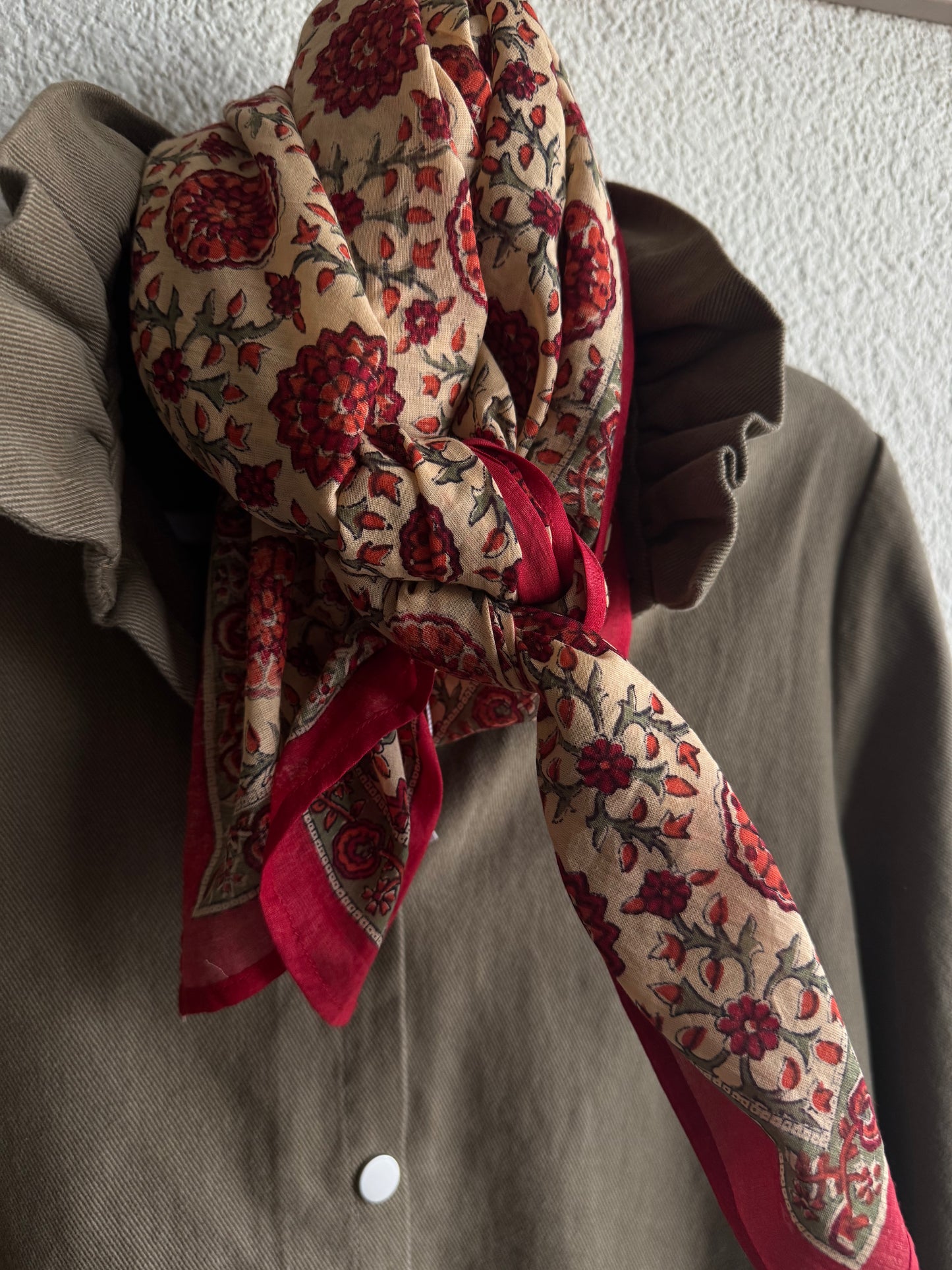 Le foulard indien artisanal 102