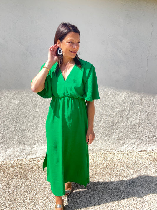 La robe Charming vert