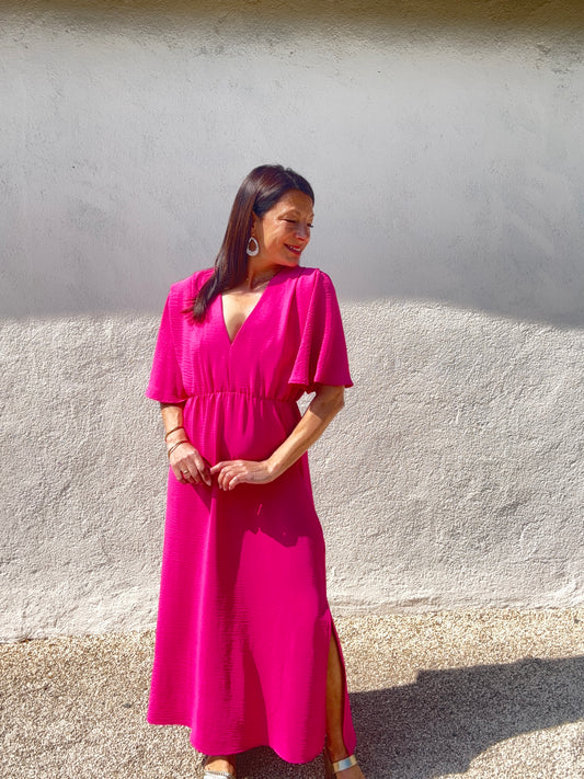 La robe Charming fushia