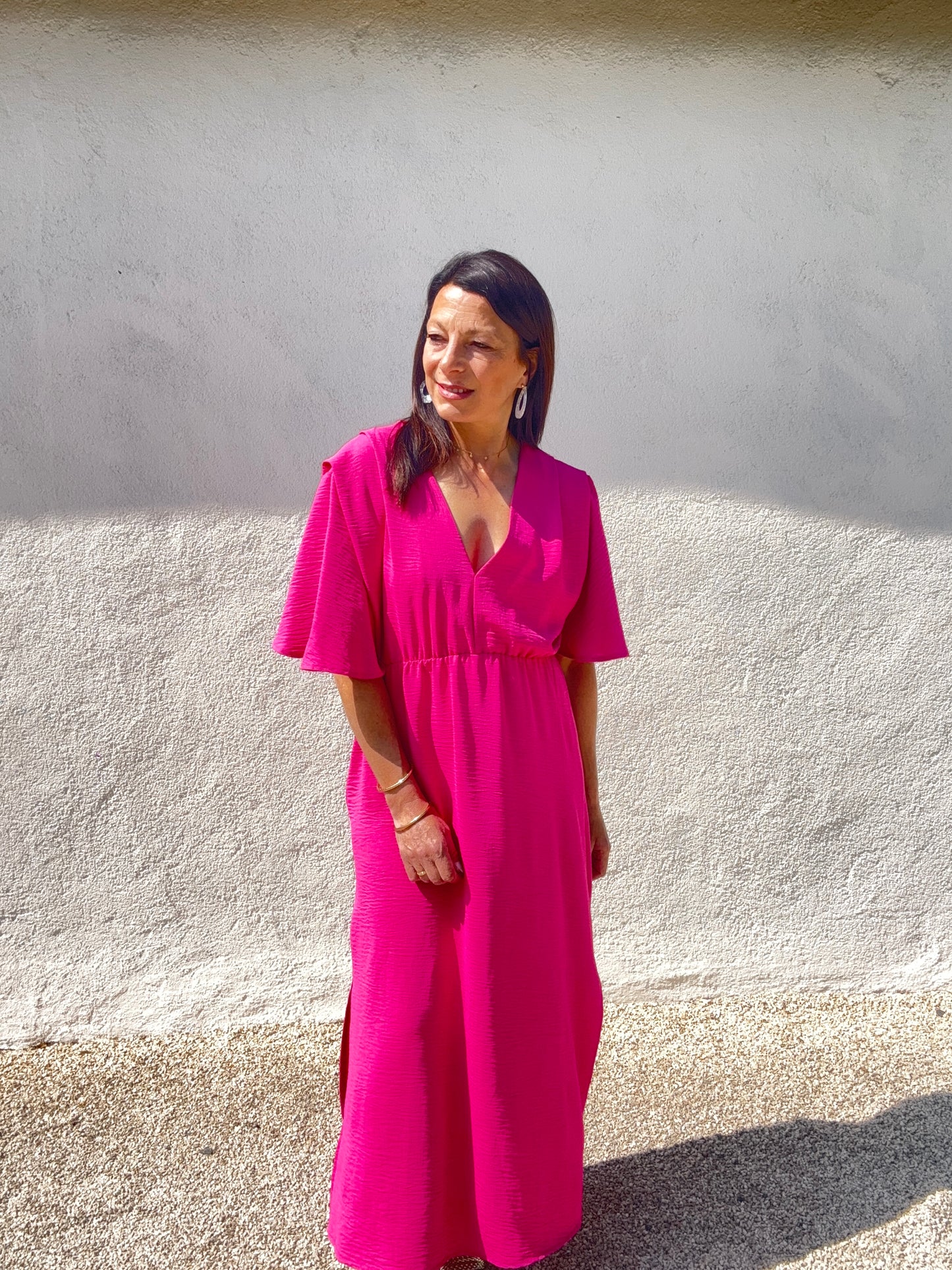 La robe Charming fushia
