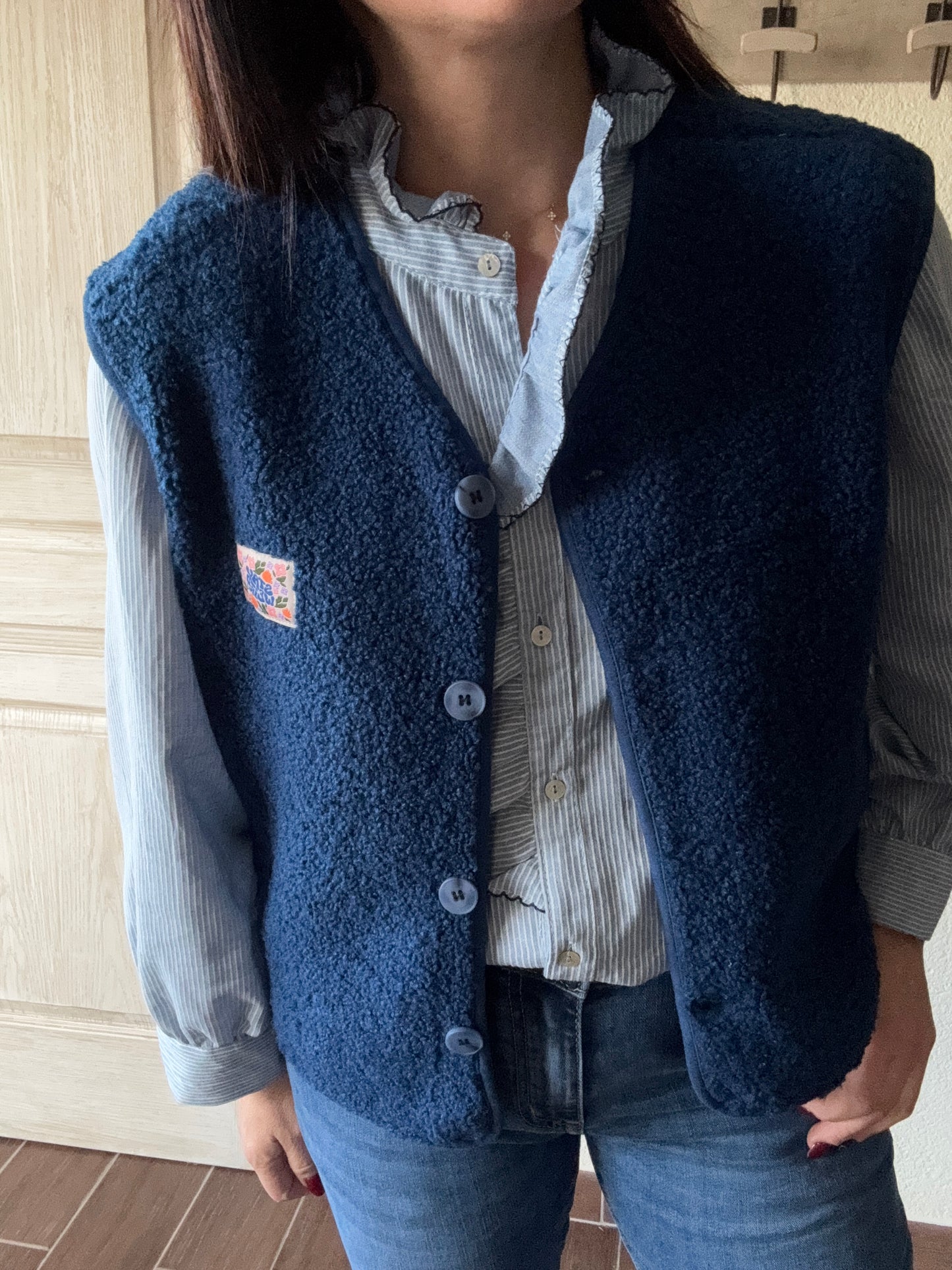 Gilet Sans Manches Noa - Teddy Doux & Confortable