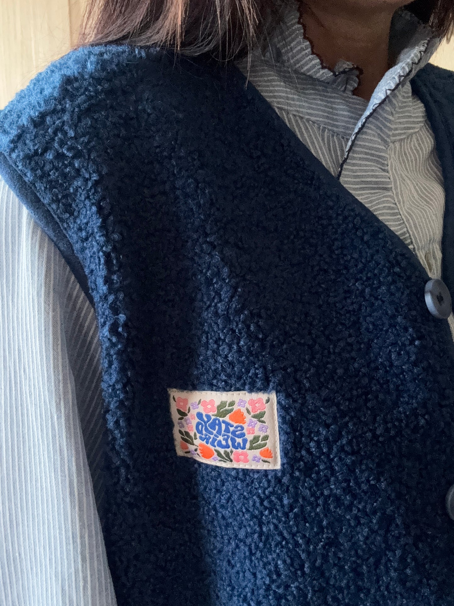 Gilet Sans Manches Noa - Teddy Doux & Confortable