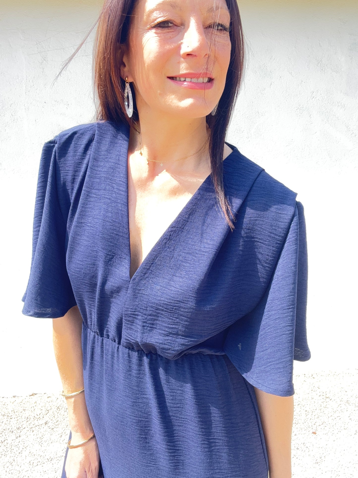 La robe Charming Marine