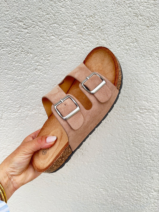 les mules Joye beige