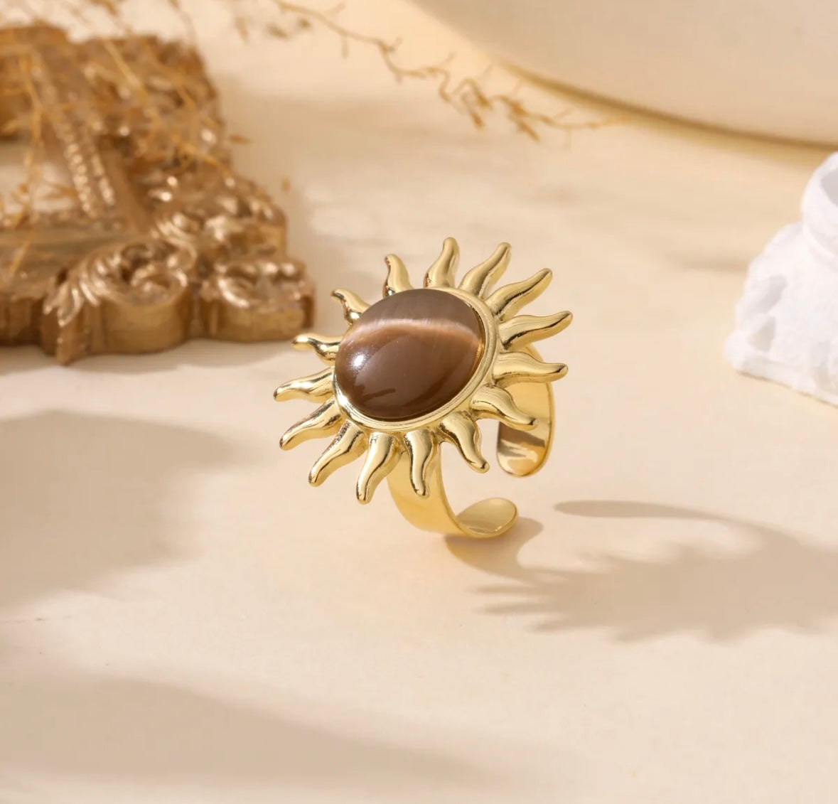 la bague soleil choco