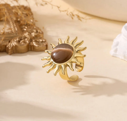 la bague soleil choco